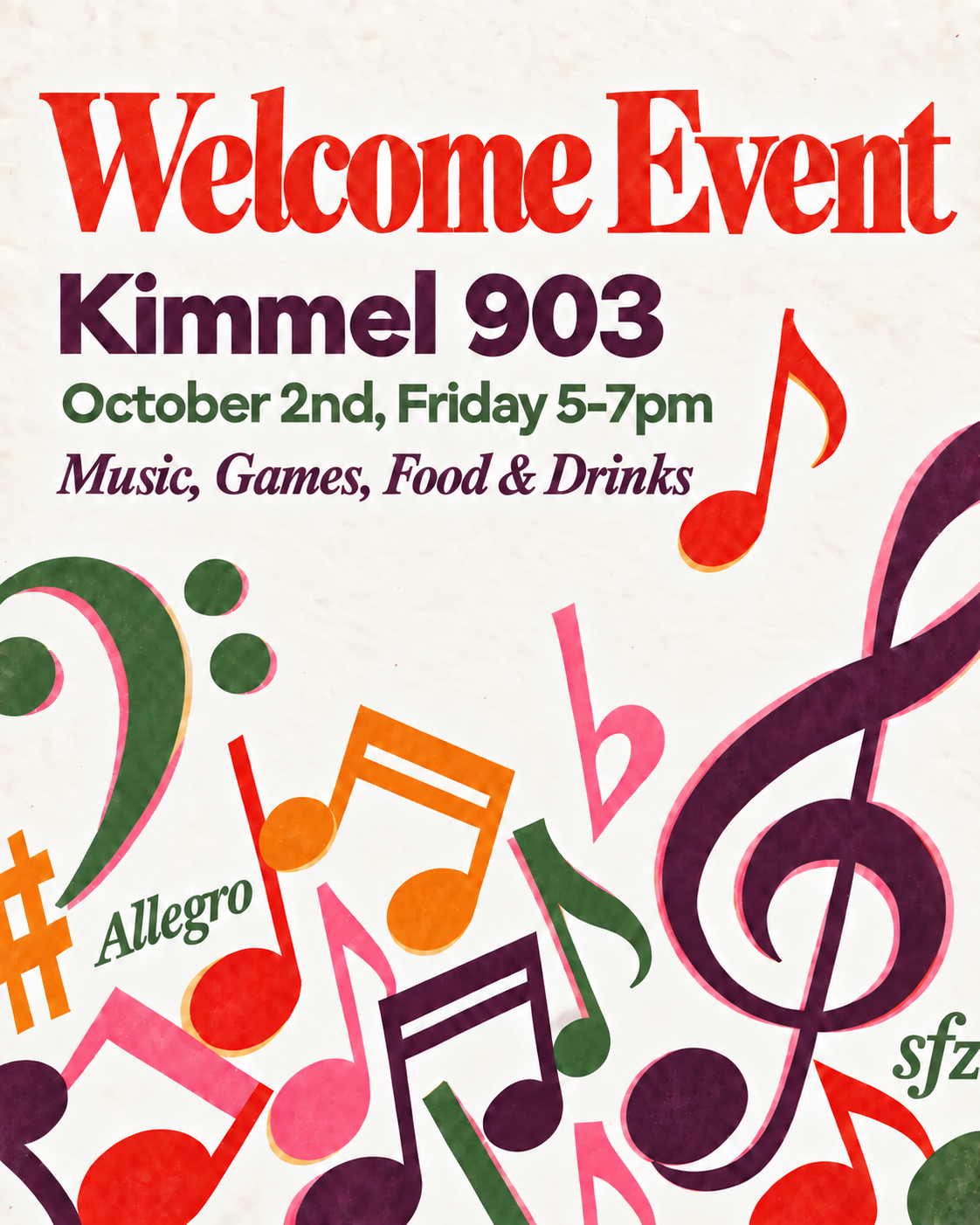 Fall 2026 Welcome Event event cover